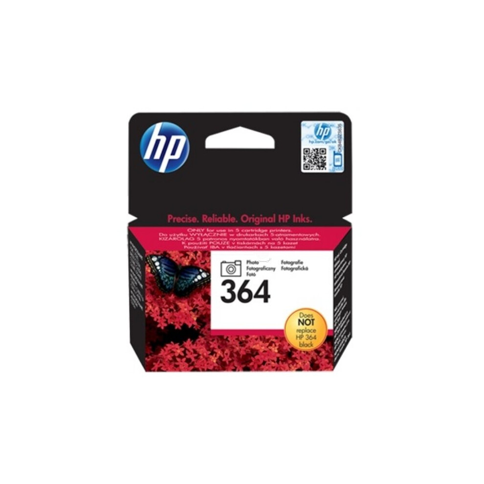 Hp Cb317ee (364) Ink Cartridge 130 Pages, 3Ml Black