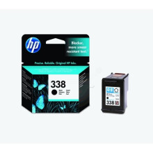 HP 338 Original schwarze Tintenpatrone (C8765EE) für HP Photosmart 2570/C3170 und HP PSC 1510/1600
