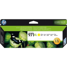 HP 971XL Cartouche d'encre jaune grande capacité authentique (CN628AE) pour HP Officejet Pro X451/X476/X551/X576