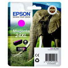 EPSON Cartuccia d'inchiostro T2433 XL Magenta - Elefante (C13T24334012)