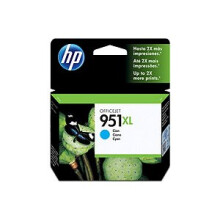 Hewlett Packard nr. 951xl cyan inktcartridge: cn…