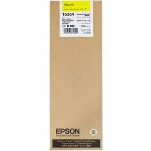 Epson Cartucho EPSON T6364 - Amarillo - 700ml