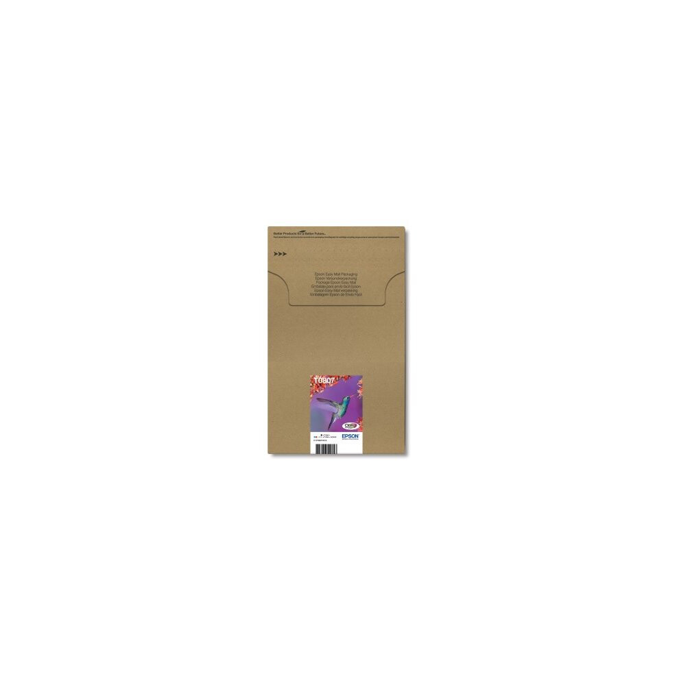 B&Q - T0807 Hummingbird Genuine MultipackEco-Friendly Packaging6-Colours Claria Photo Hd Ink Cartridges,44,4 Ml - Image 7