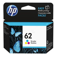 HP 62 Authentische Tintenpatrone in drei Farben (C2P06AE) für Officejet Mobile 250, Envy 5540/5640/7640, Officejet 5740 e-AiO