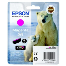 Epson C13T26134012 (26) Ink cartridge magenta, 300 pages, 5ml