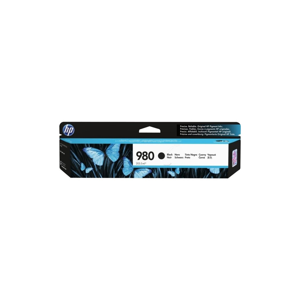 Hp D8j10a (980) Ink Cartridge 10K Pages, 204Ml Black