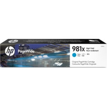 Cartuccia d'inchiostro HP 981X Ciano Alta capacità