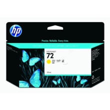 HP Cartouche d'encre 72 original - Jaune - Haute capacité 130ml