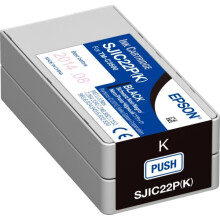 Cartouche d'encre EPSON S020407 - Noir - Pour TM-C3500 - Technologie jet d'encre - Epson DURABrite Ultra