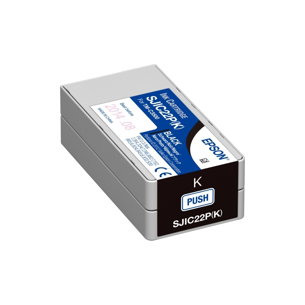 Epson C33S020601 (SJI-C-22-P-(K)) Ink cartridge black, 33ml