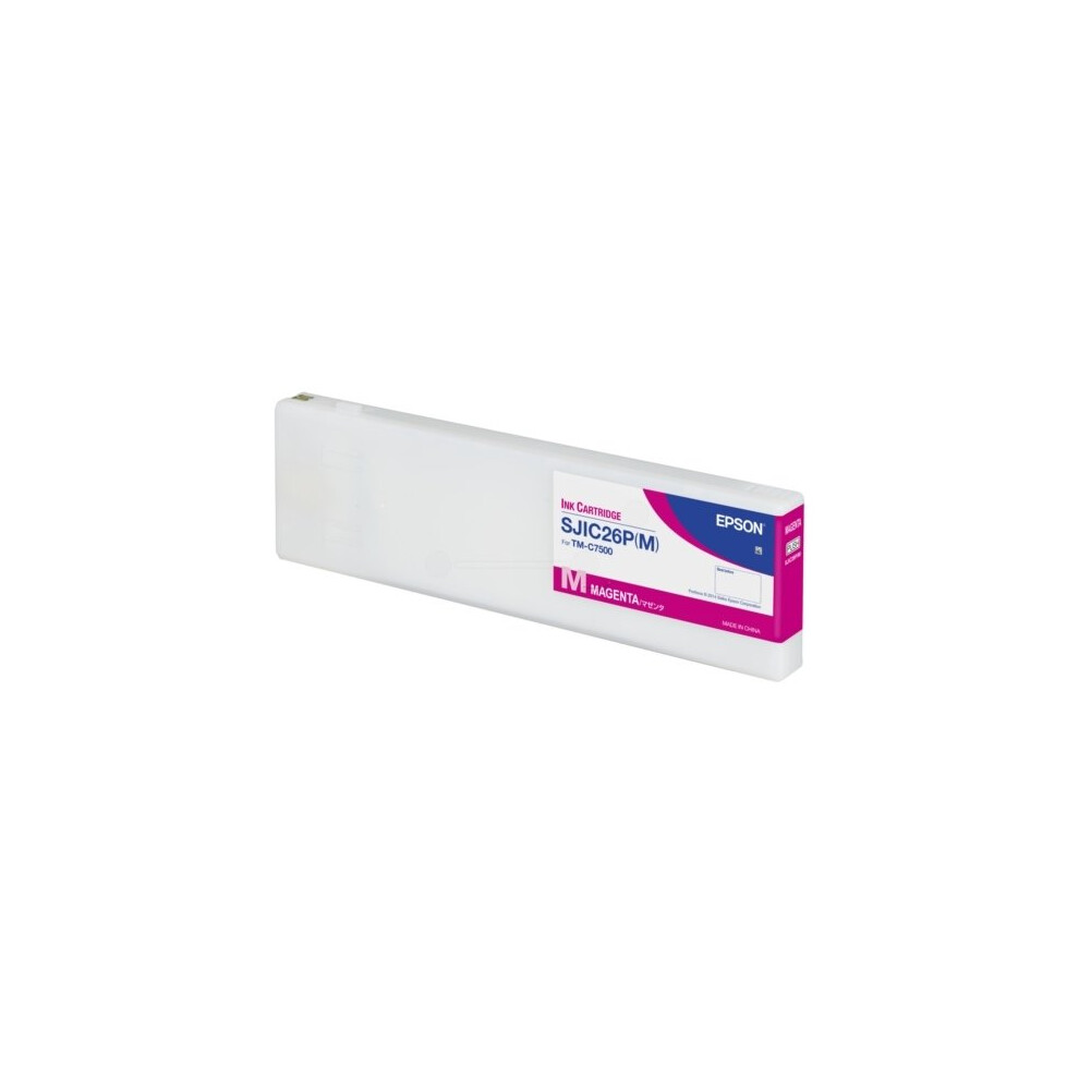 Epson Magenta Sjic26 (S020620) Original Ink Cartridge - Image 7