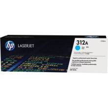 Cartuccia toner HP LaserJet 312A - Ciano (CF381A) - LaserJet - Confezione da 1 - Fino a 2700 pagine ISO/IEC 19798