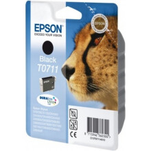 Epson C13T07114012 (T0711) Ink cartridge black, 245 pages, 7ml
