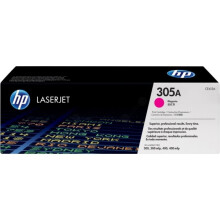 HP 305A (CE413A) magenta väriainekasetti LaserJet Pro 300/400 -tulostimille - Kapasiteetti 2600 sivua