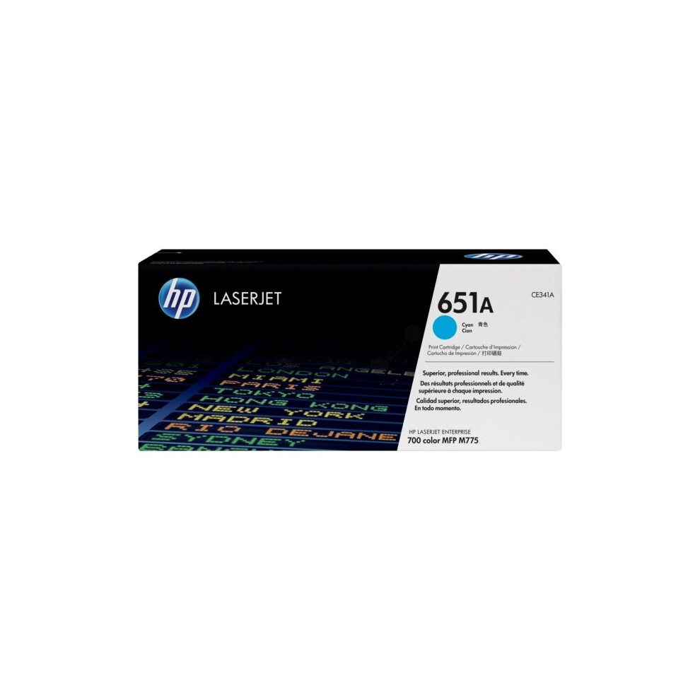 HP CE341A (651A) Toner cyan, 16K pages