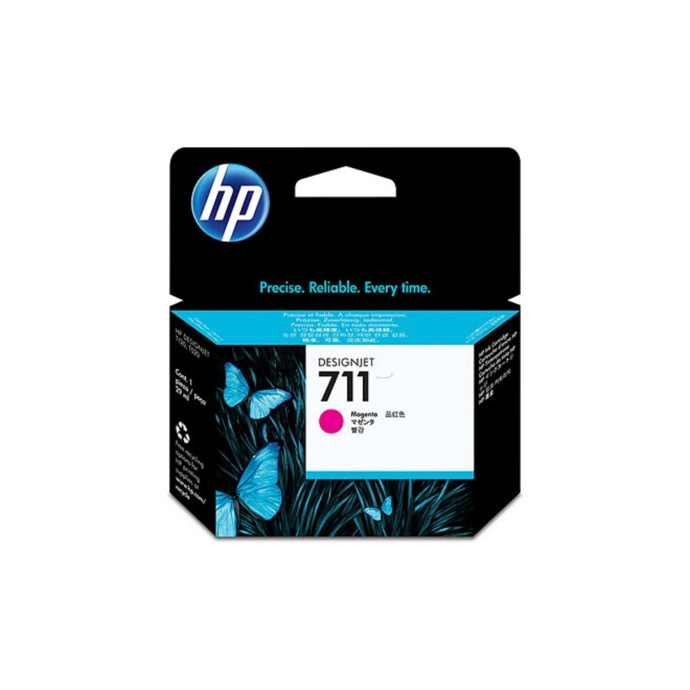 Hp Cz131a (711) Ink Cartridge Magenta, 29Ml Pink 886112841140