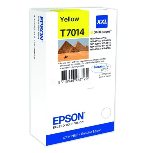 Epson EPSON Cartuccia WP4000/4500 - Giallo - 3.400 pagine