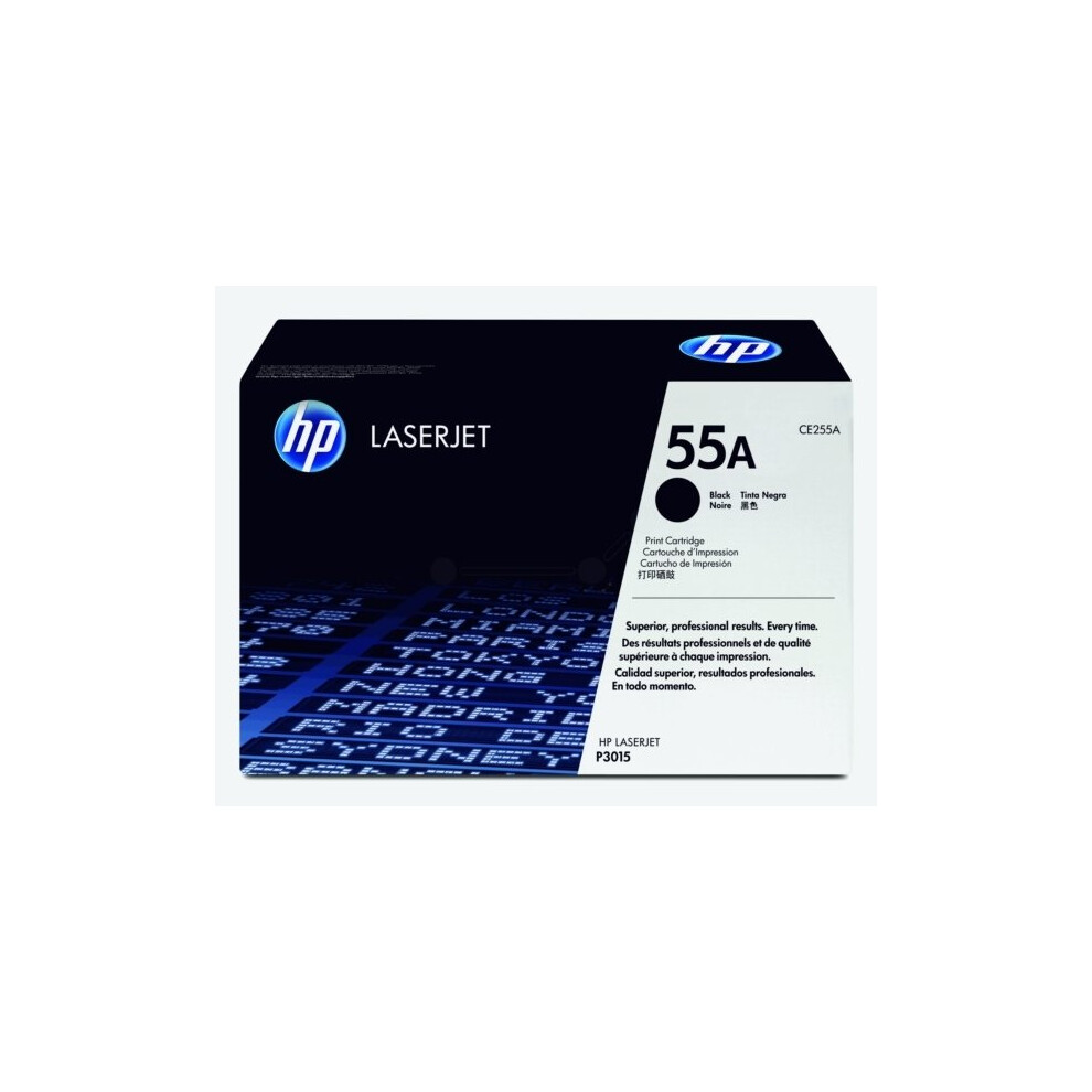 Hp Ce255a (55A) Toner 6K Pages Black