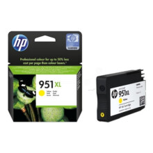 HP 951XL Cartouche d'encre jaune grande capacité authentique (CN048AE) pour HP OfficeJet Pro 251dw/276dw/8100/8600