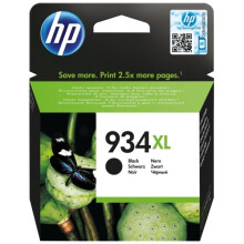 HP 934XL Original Schwarze Tintenpatrone hohe Kapazität (C2P23AE) für HP OfficeJet 6230/6820/6830