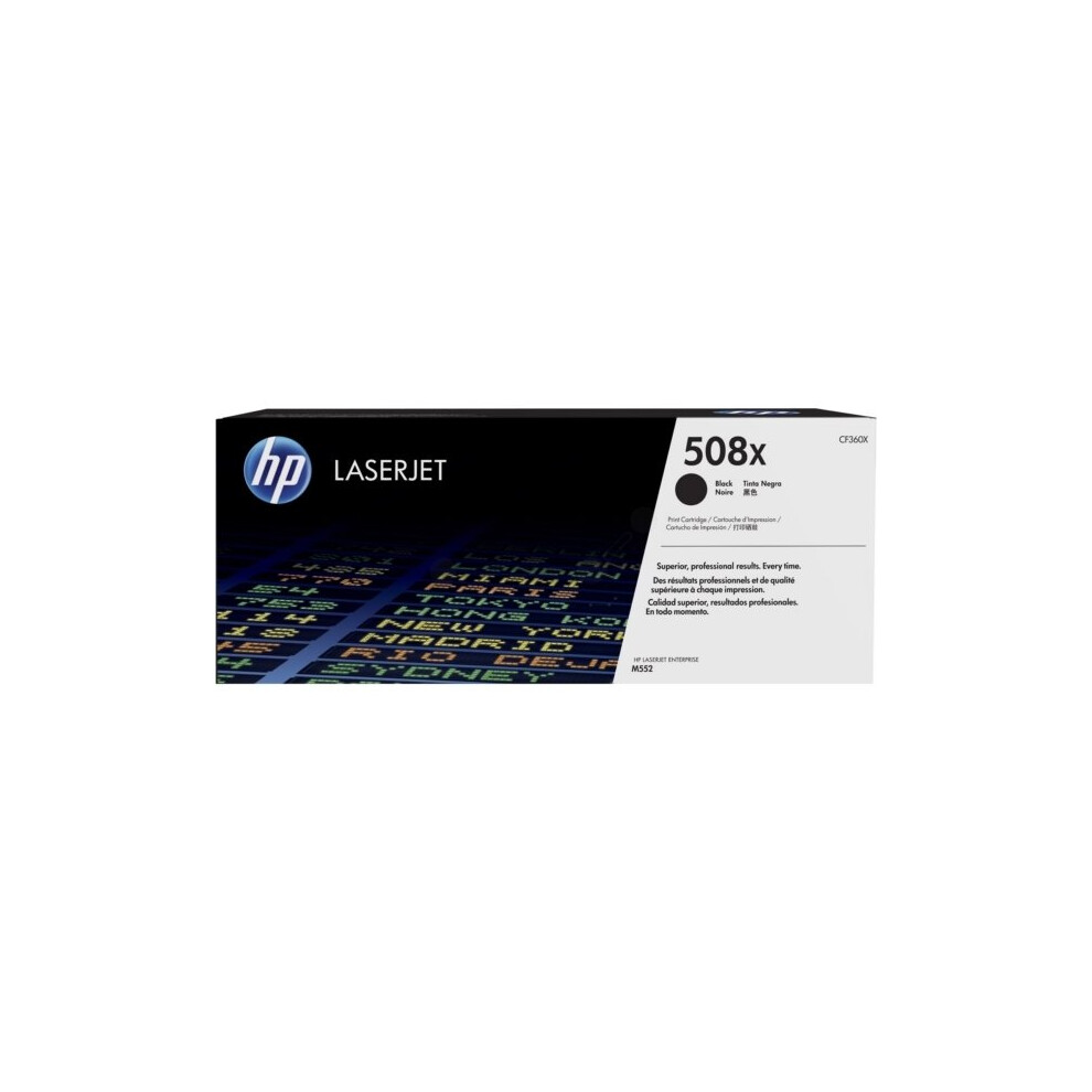 Hp Cf360x (508X) Toner 12.5K Pages Black