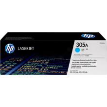 HP 305A Cyan Originele Tonercartridge (CE411A) voor HP Color LaserJet Pro M351 / M375 / M451 / M475