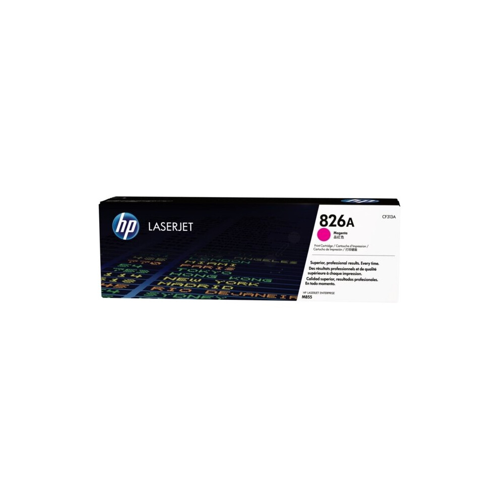 HP 826A Original LaserJet Toner Cartridge Magenta CF313A