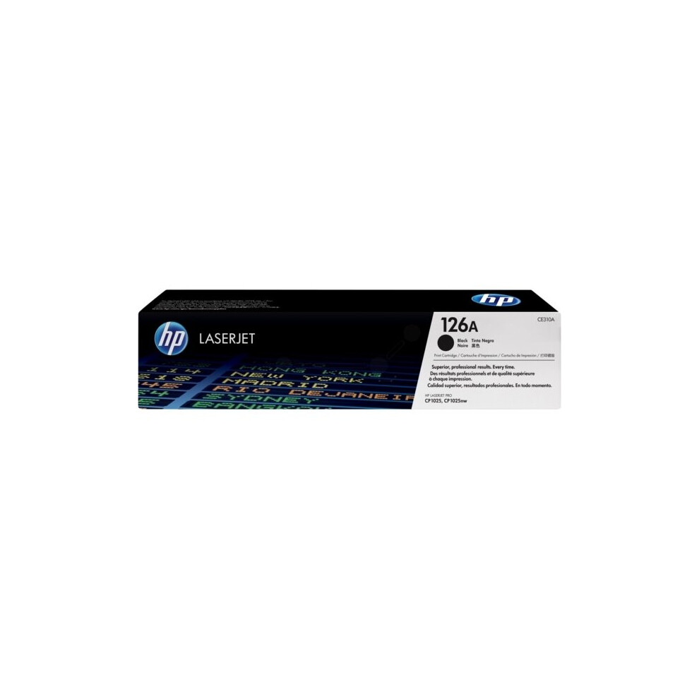 HP CE310A (126A) Toner black, 1.2K pages