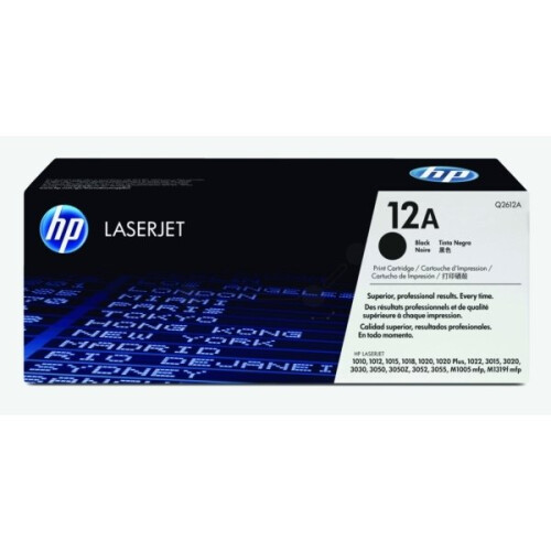 HP HP TONER 12A ZWART inktcartridge