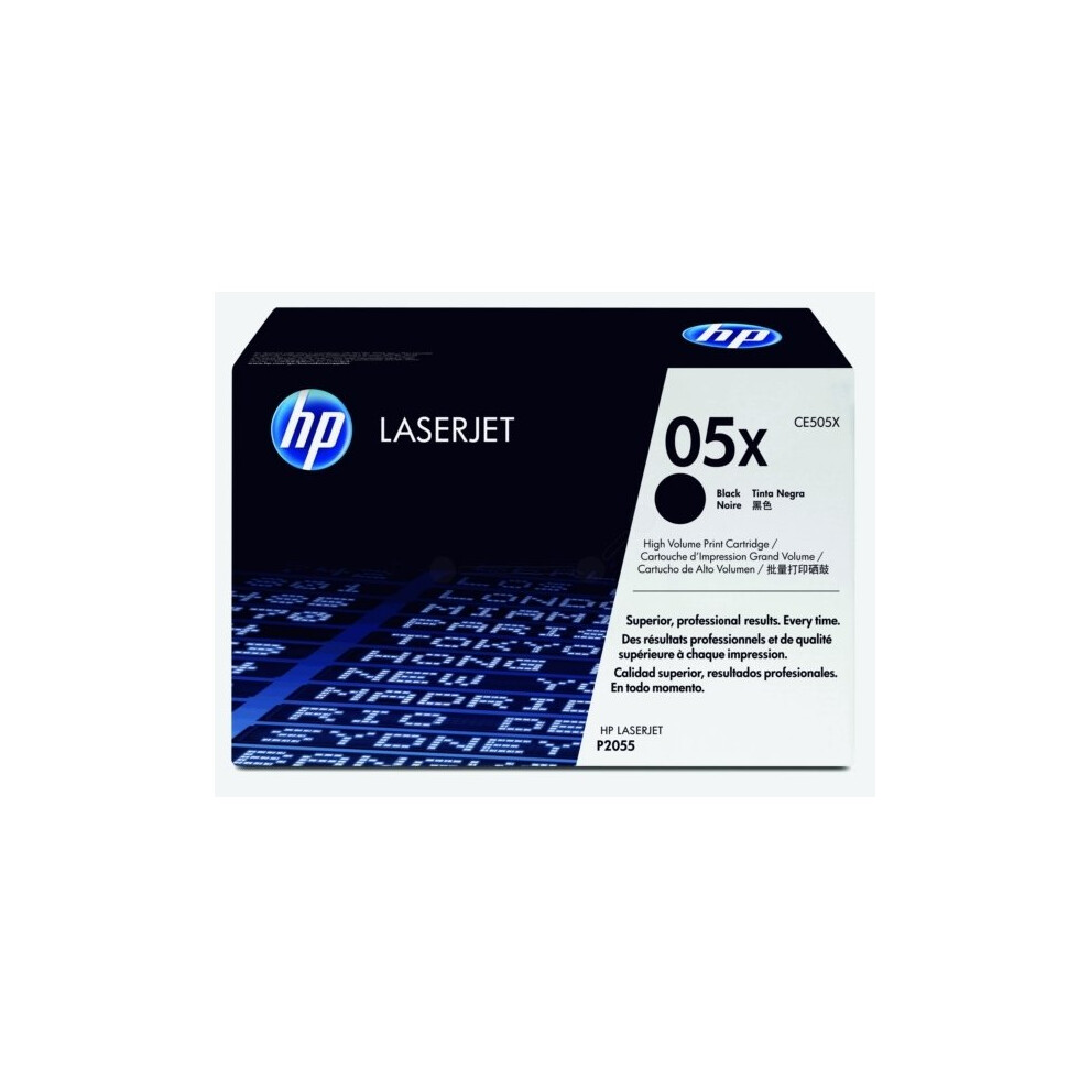 Hp Ce505x (05X) Toner 6.5K Pages Black