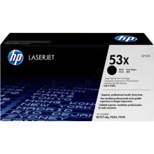 HP TONER 53X (Q7553X) preto - cartucho original para impressoras HP LaserJet P2014/P2015/M2727MFP