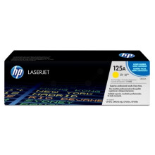 TONER HP 125A (CB542A) geel - originele cartridge voor HP Color LaserJet CP1215/CP1515/CP1518/CM1312MFP