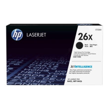 HP 26X authentieke hoge-capaciteit zwart tonercartridge voor LaserJet Pro M402/M426
