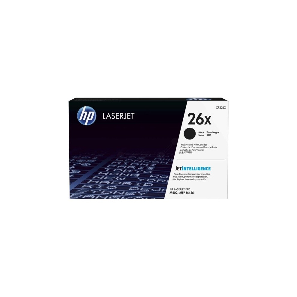 Hp Cf226x (26X) Toner 9K Pages Black