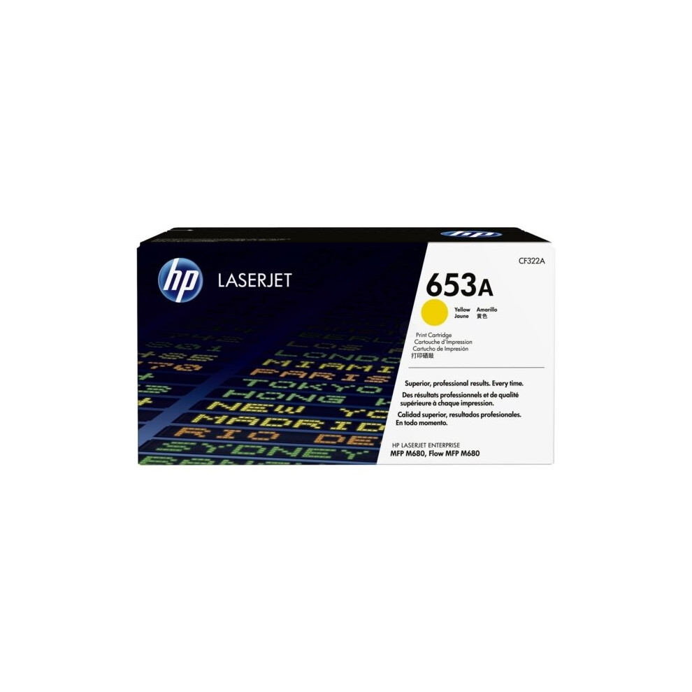 HP CF322A (653A) Toner yellow, 16.5K pages