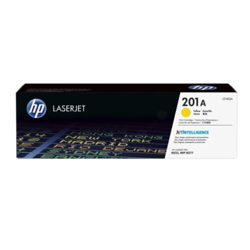 HP Toner Oryginalny HP 201A Żółty