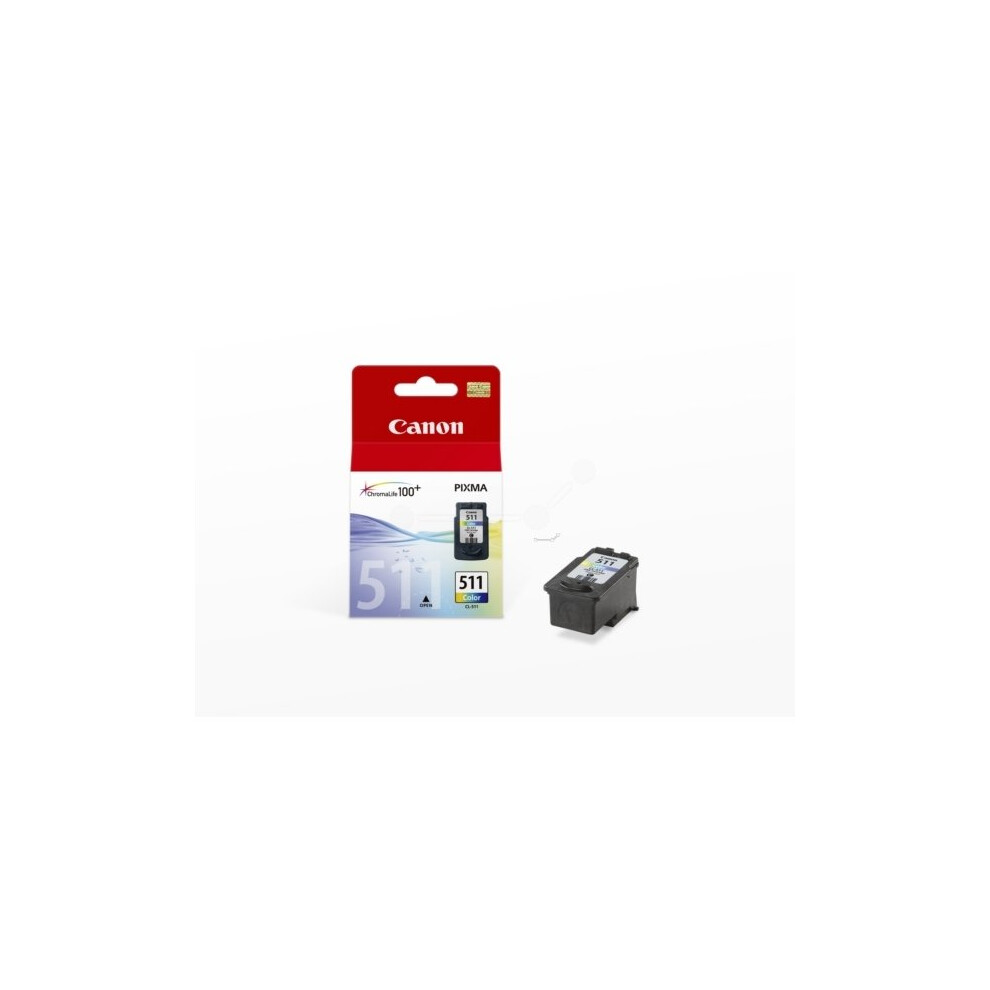 Canon 2972B009 (Cl-511) Printhead Color, 244 Pages, 9Ml 8714574523354