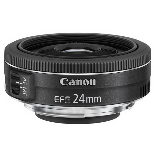Canon EF-S 24mm f/2.8 STM Wide lens Black