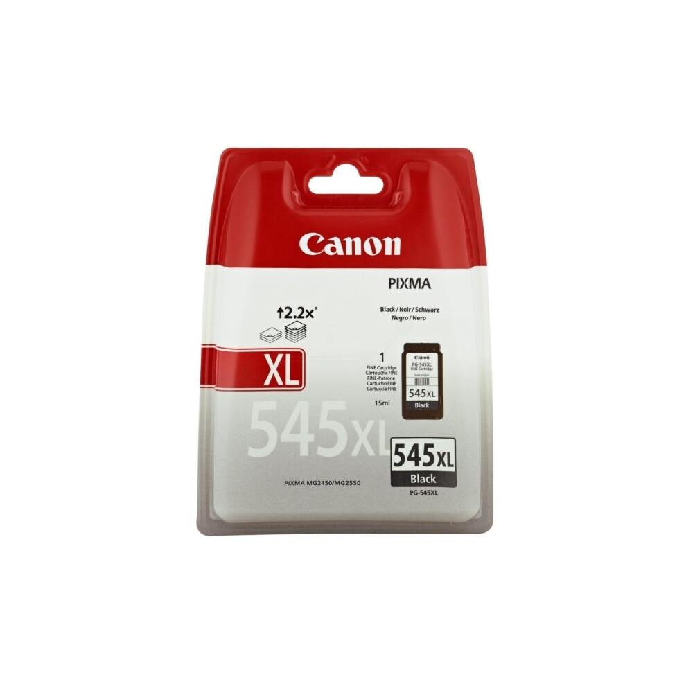Canon Pixma 545 XL Black Ink Cartridge - 15ml