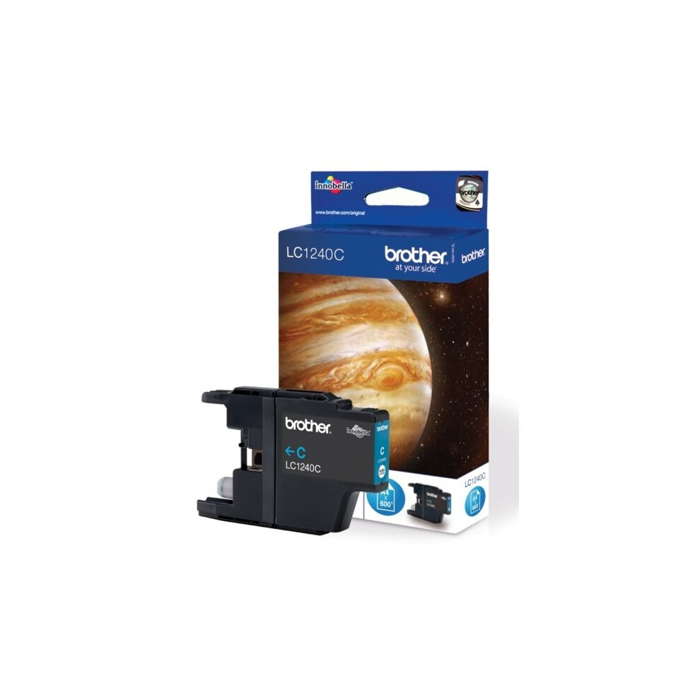 Brother LC-1240C Ink cartridge cyan, 600 pages