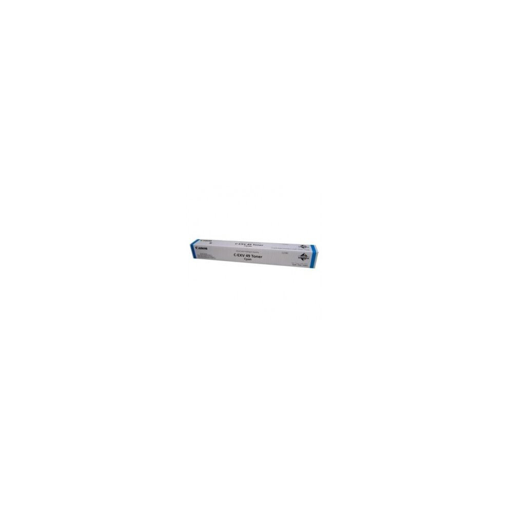 Canon 8525B002 (C-Exv 49) Toner Cyan, 19K Pages @ 5% Coverage Blue