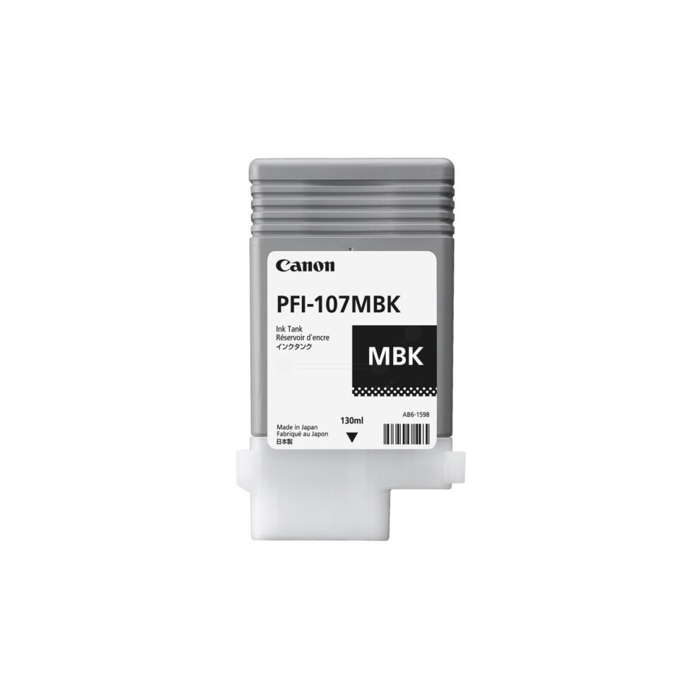 Canon 6704B001 (PFI-107 MBK) Ink cartridge black matt, 130ml