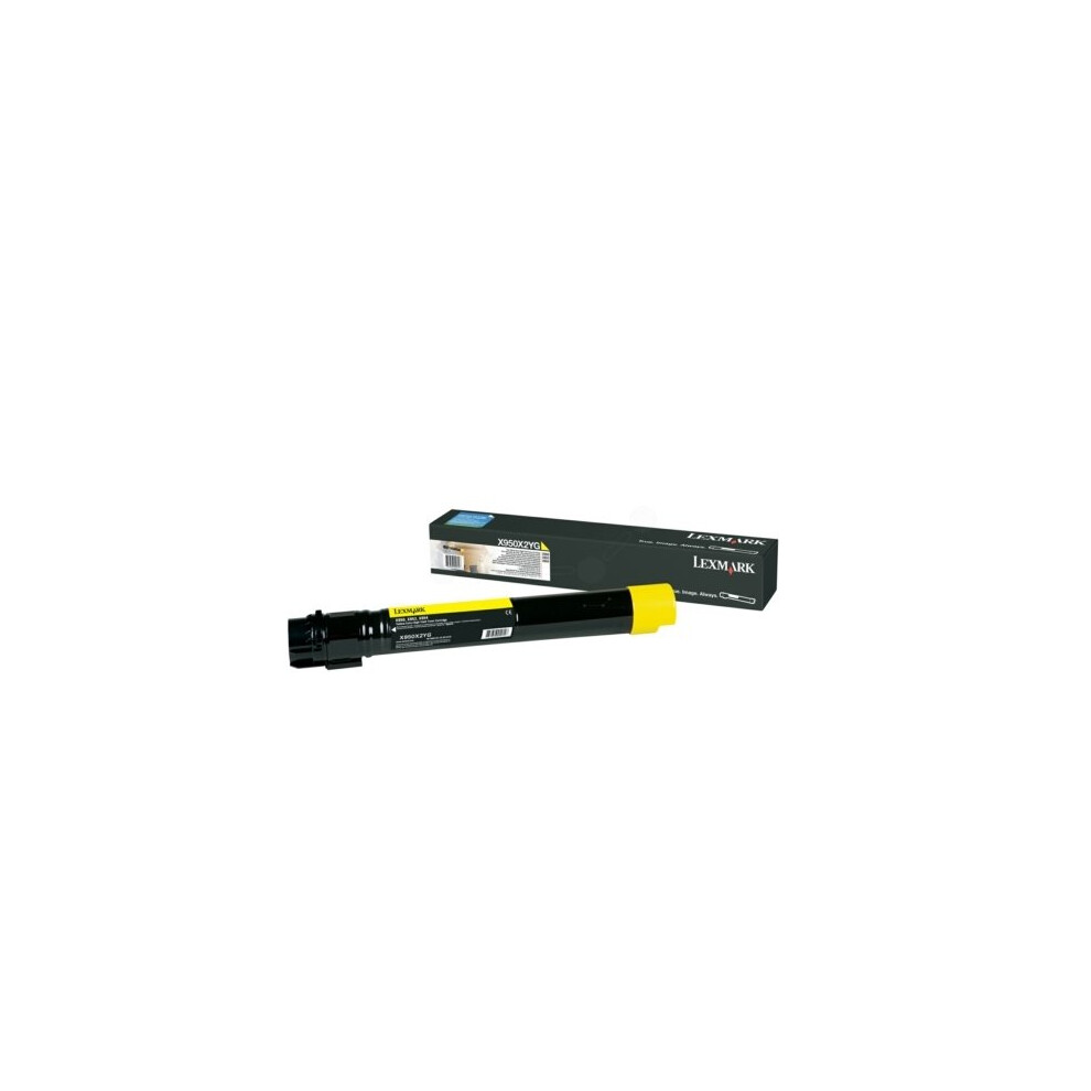 Lexmark X950x2yg Toner 22K Pages Yellow 734646227759
