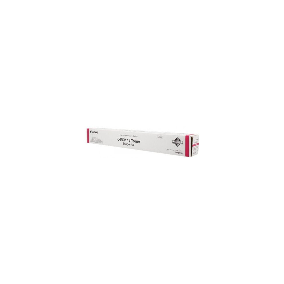 Canon 8526B002 (C-Exv 49) Toner Magenta, 19K Pages @ 5% Coverage Pink