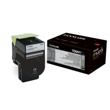 Cartucho de toner Lexmark Unison 700H1 - Preto - Laser - Alto rendimento - 4000 Pgs Preto - 1