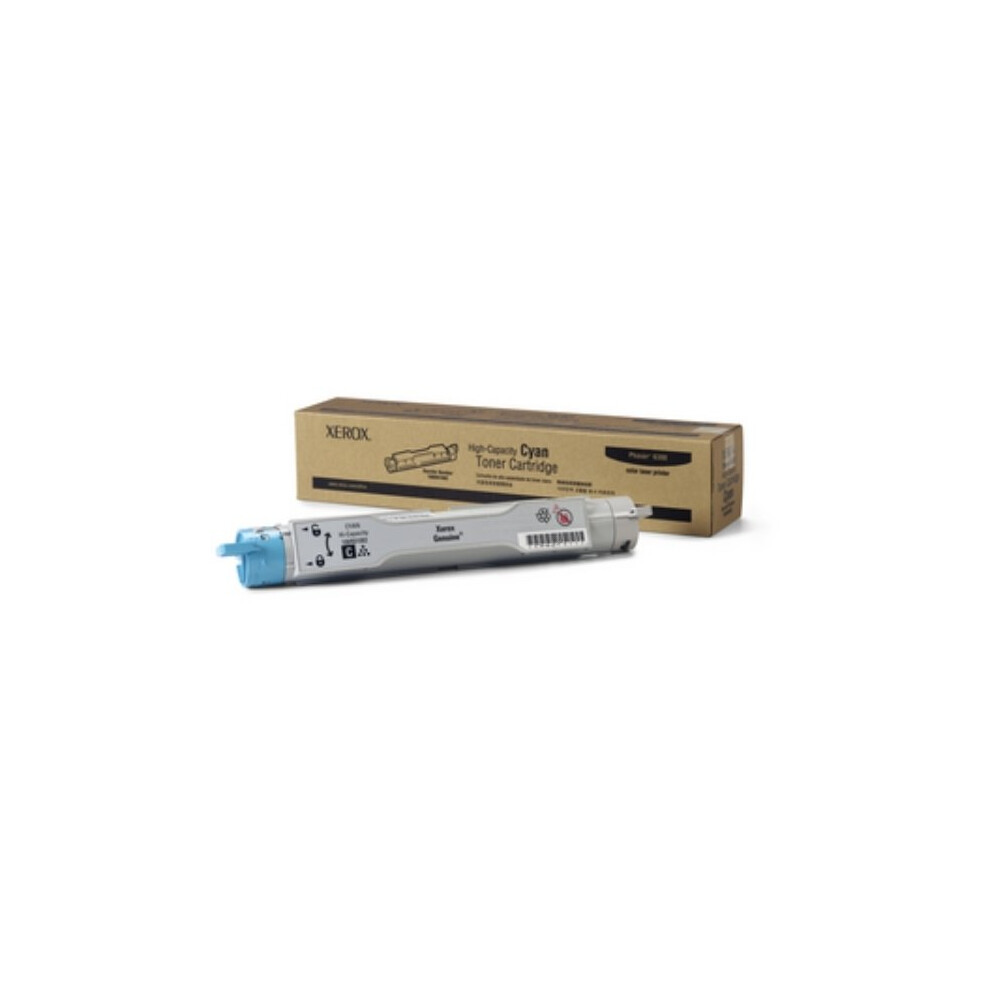 Xerox 106R01082 Toner Cyan, 7K Pages @ 5% Coverage Blue 095205062359