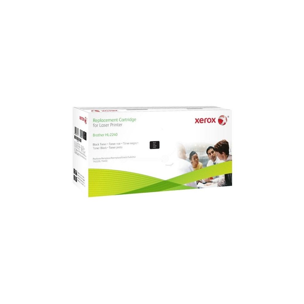 Compatible Xerox 106R02634 Toner 2.6K Pages @ 5% Coverage (Replaces Brother Tn2220) Black 095205966305