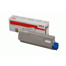 Cartucho de toner OKI 44315305 - Compatível C610 - Amarelo - Capacidade padrão 6.000 páginas