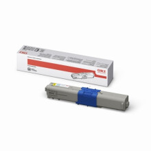 OKI Toner 44469704 - Geel - 2 000 pagina's