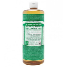 Dr Bronner Org Almond Castile Liquid Soap 946ml